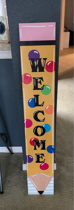 Classroom Welcome Sign