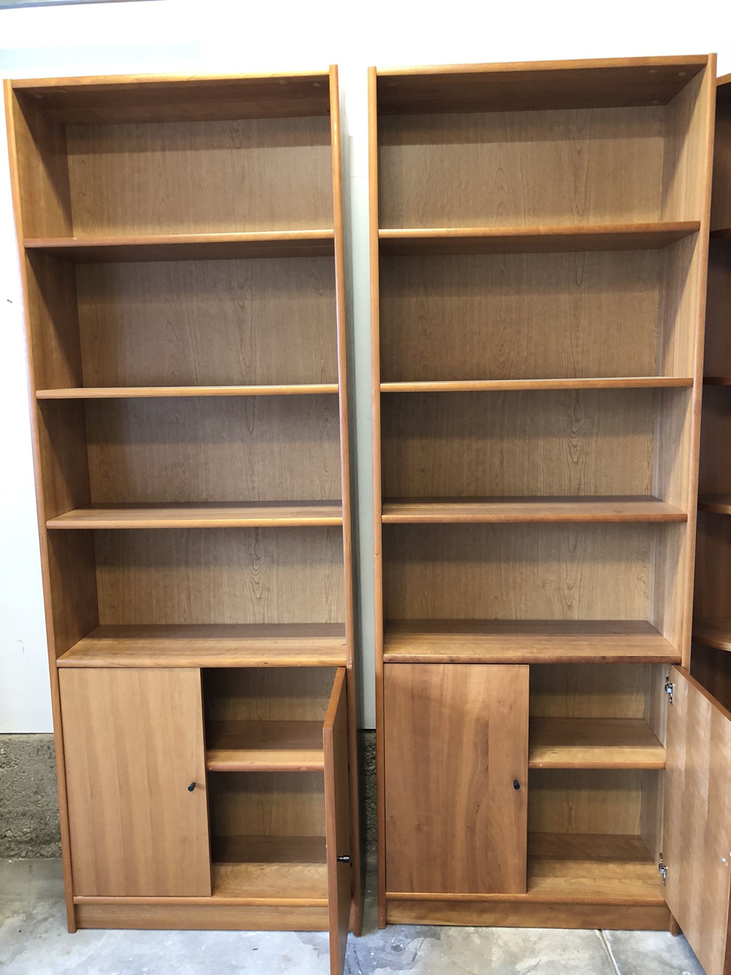 Danish Modern bookshelves