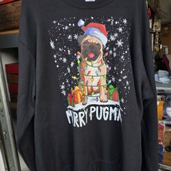 MERRY PUGMAS SWEATSHIRT!