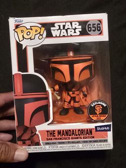 San Francisco Giants Mandalorian Funko Pop