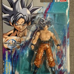 SEALED Dragon Ball Z Super Evolve Son Goku Ultra Instinct LIMITED EDITION 5" Figure