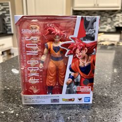 SH Figuarts Super Saiyan God Goku