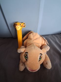 Disney Lion King Nala plush & Pes dispenser