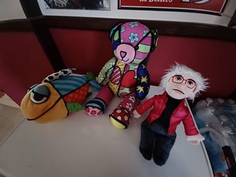Artist plushies