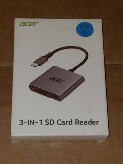 Acer 3-in-1 SD Card Reader