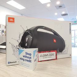 Jbl Boombox 2 Brand New Speaker - $1 DOWN TODAY, NO CREDIT NEEDED