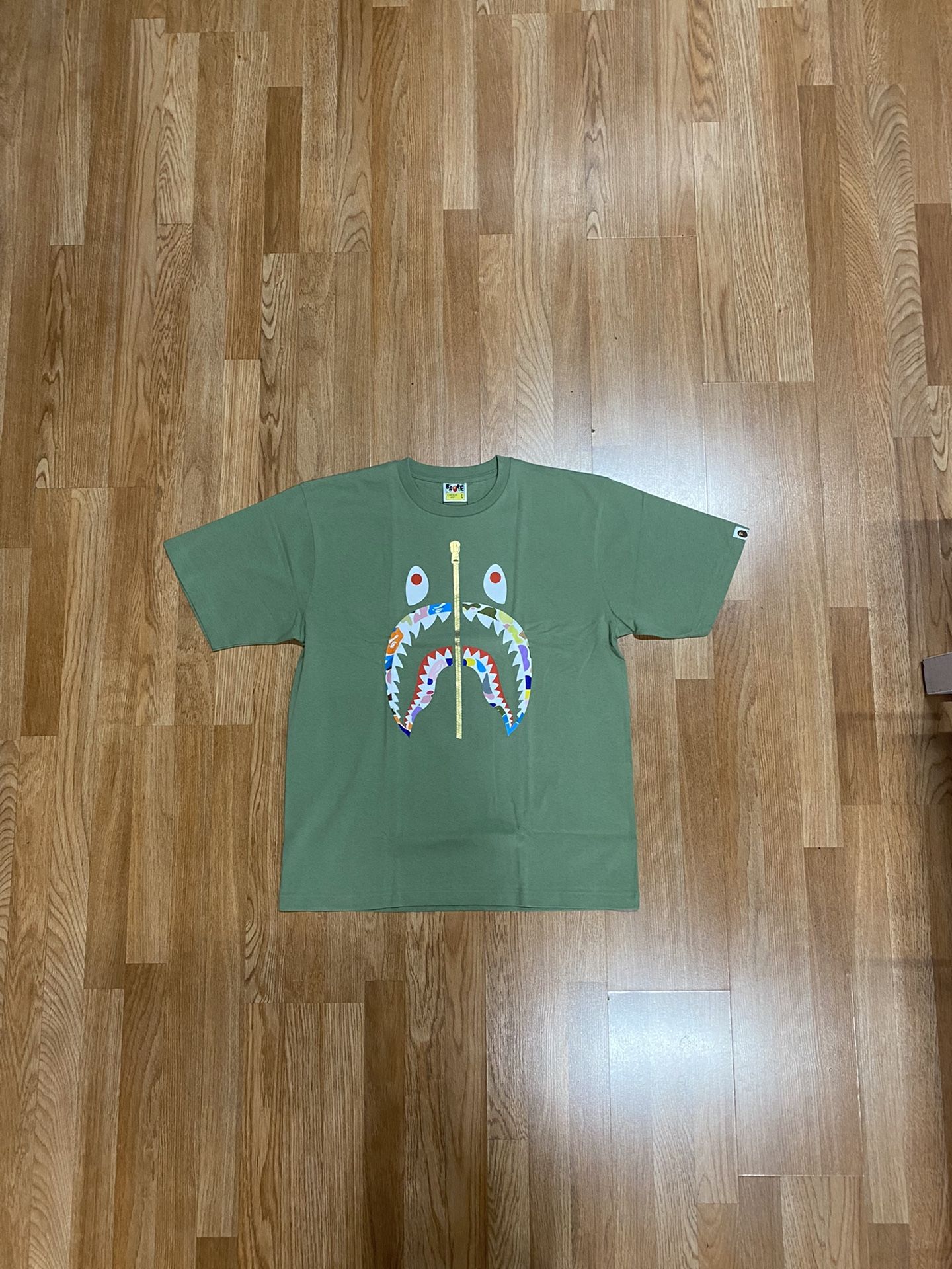 Bape Shark T Shirt Sz Large