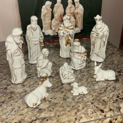Porcelain Nativity 