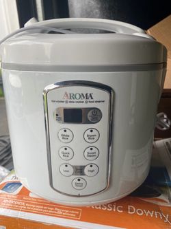 Aroma Rice Cooker Slow Cooker Food Steamer