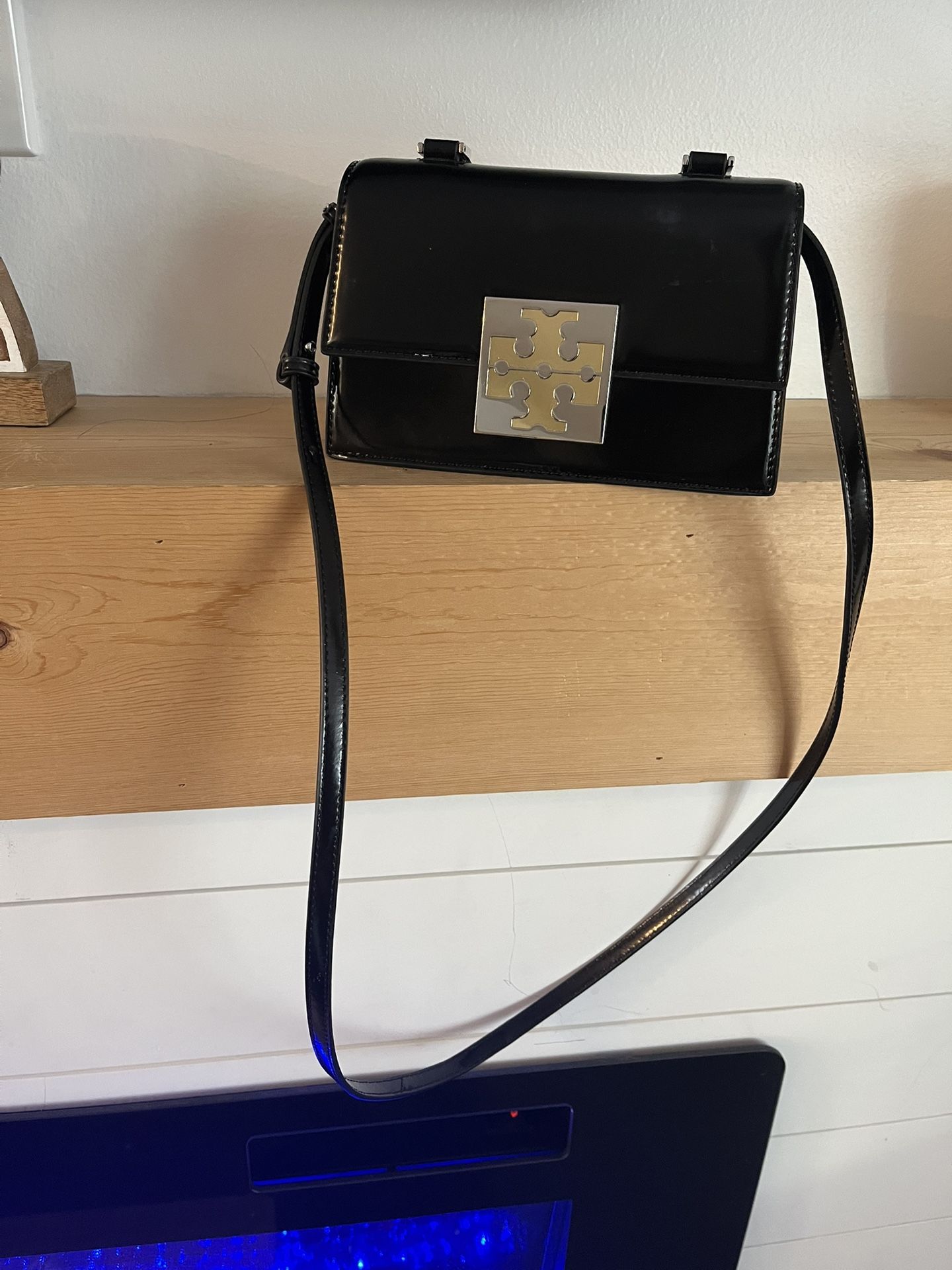 Tory Burch Crossbody Bag Black Leather