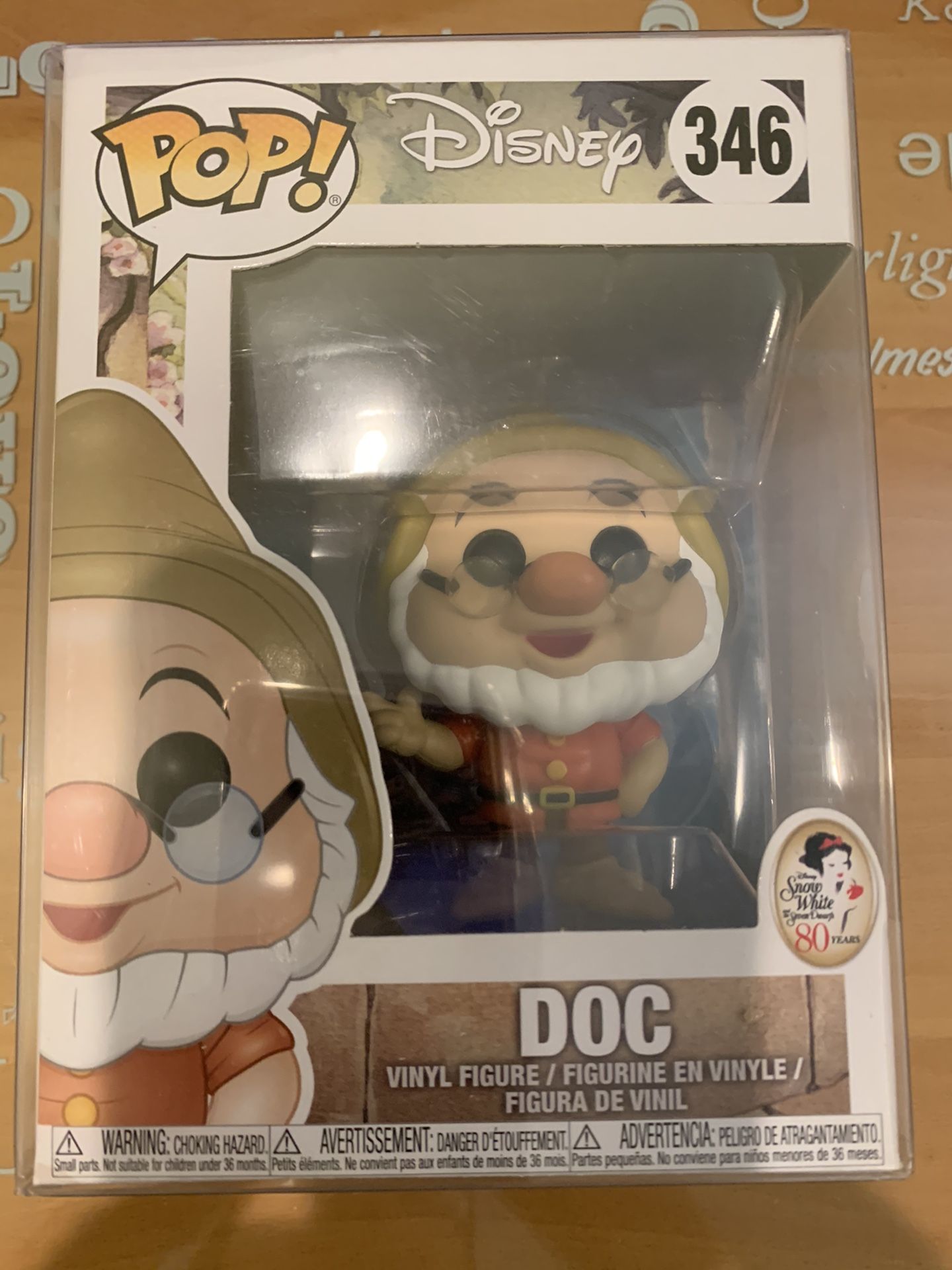 Disney: Doc (Snow White) Funko POP Vinyl Figure + box protector