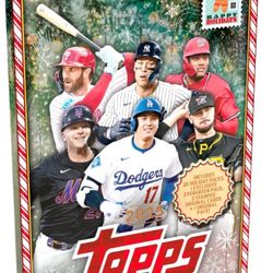 2025 TOPPS HOLIDAY ADVENT CALENDAR (103 Cards) MLB Baseball Brand New Sealed QTY Great Christmas Gift 