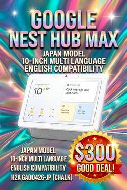 10" Google Nest Hub Max