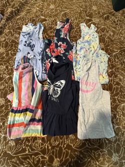 H&M Girls 8-10 Summer Dresses And Shirts