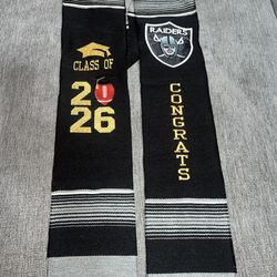 Graduation Stole Raiders 2026