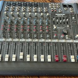 MACKIE DFX-12 12Ch Integrated Life Sound Mixer With eMac Digital Effects Processor New Condition 