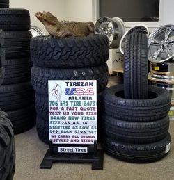 BRAND NEW TIRE TIRES 255 65 16 $99 EACH $396 SET