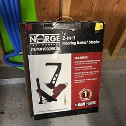 NORGE FLOORING NAILER STAPLER 