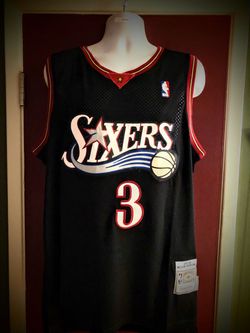 Philadelphia 76ers #3 Allan Iverson Retro NBA Basketball Jersey -S.M.L.XL.2X