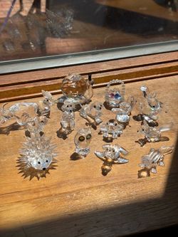 Swarovski crystal animals