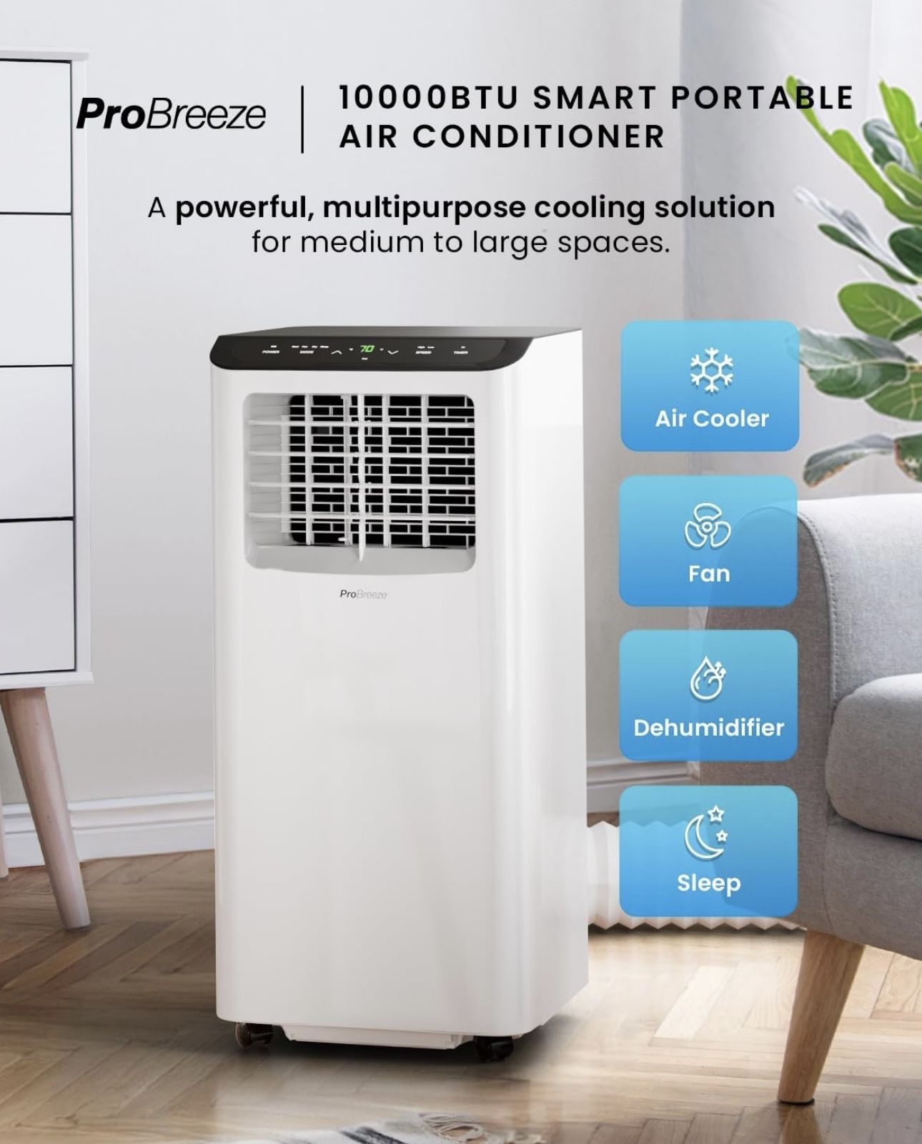 Pro Breeze Portable AC Air Conditioner