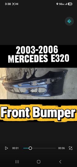 2003/2004/2005/2006 Mercedes E320 Front Bumper Cover