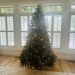 9 Feet Pre-lit Radiant Micro LED Artificial Christmas Tree