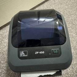 Zebra ZP450 Thermal Monochrome Barcode label printer 