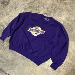 Vintage University Of Washington Crewneck 