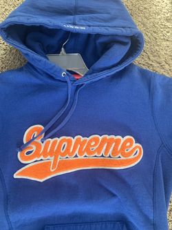 Supreme chenille shop script hoodie