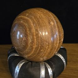 Banded Brown Aragonite Sphere Large ( 80mm? )