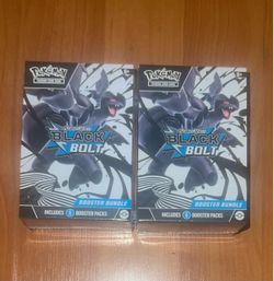 Pokémon Scarlet & Violet Black Bolt Booster Bundle x2