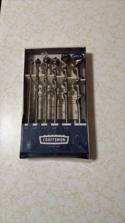 Brand New Craftsman Auger Bit Set