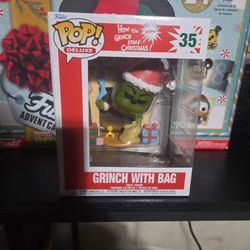 Funko Pop Grinch With Bag