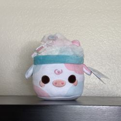 scented Cotton Candy Mooshake Cuddle Barn plushie 7in