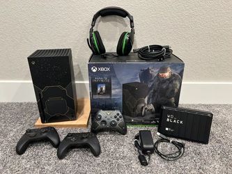 Microsoft Xbox Series X Halo Infinite Edition CIB w/ Extras!