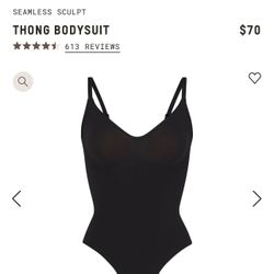 Skims Thong Body Suit 