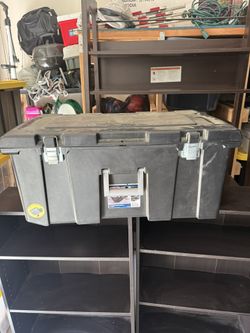 Sterilite Black Storage Tote 31 inch