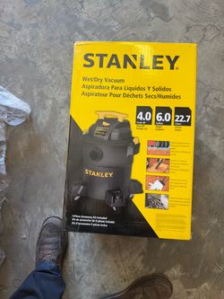 Stanley wet/dry vac