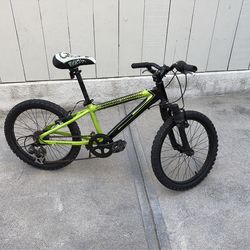 Boys mountain bike - 20” wheels