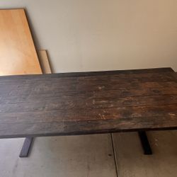 Solid Reclaimed Teak Table