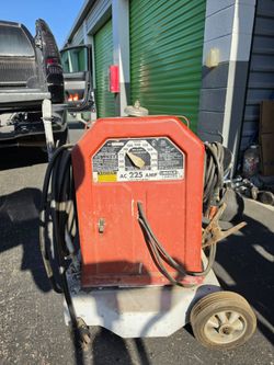 Lincoln Electric AC-225 Arc Welder "Tombstone" - Ready to Weld