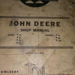 John Deer Shop Manual