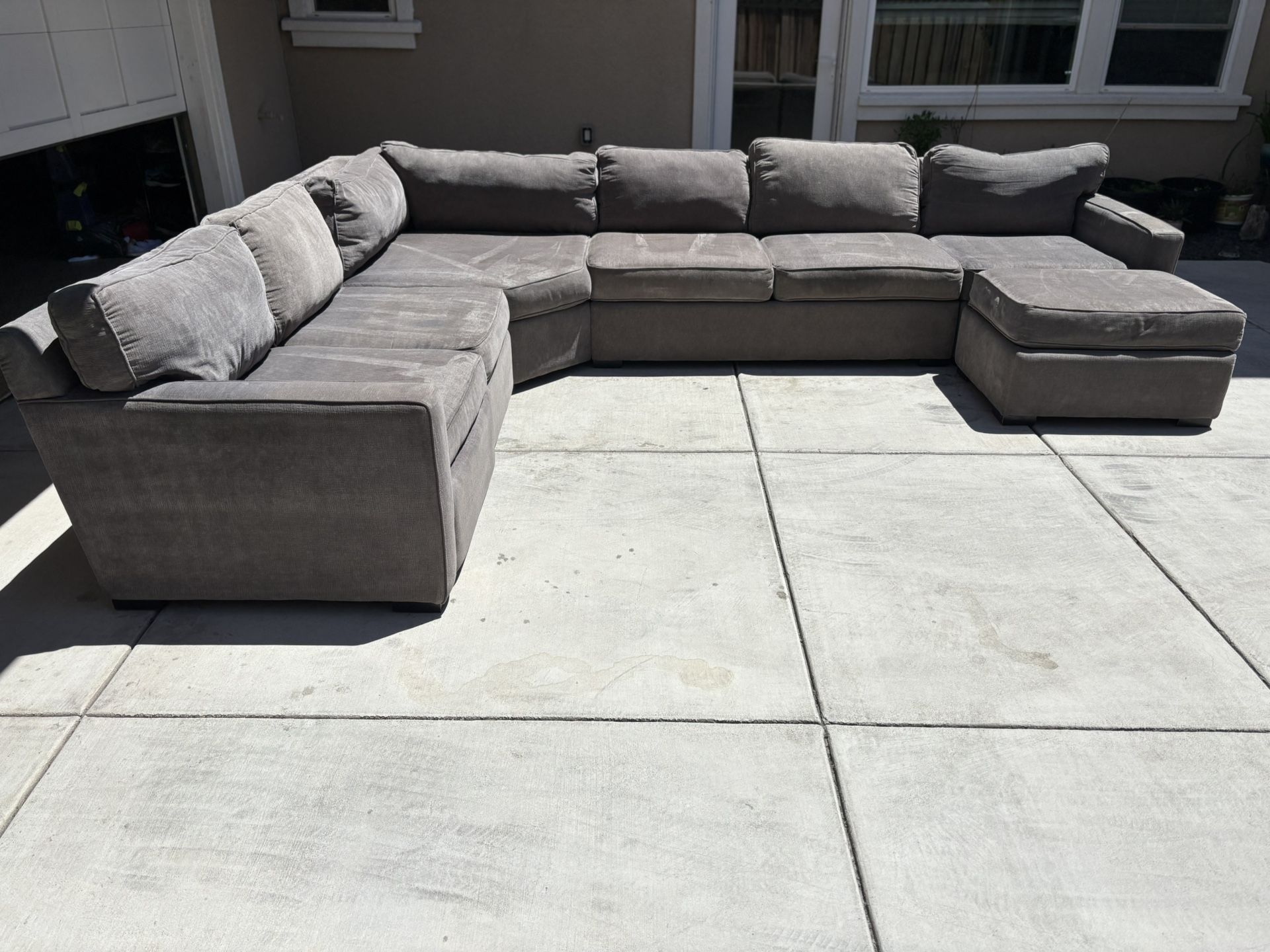 Large Gray Sectional - Macys Radley X-Large