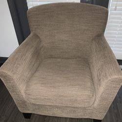 IKEA Arm Chair & Ottoman 