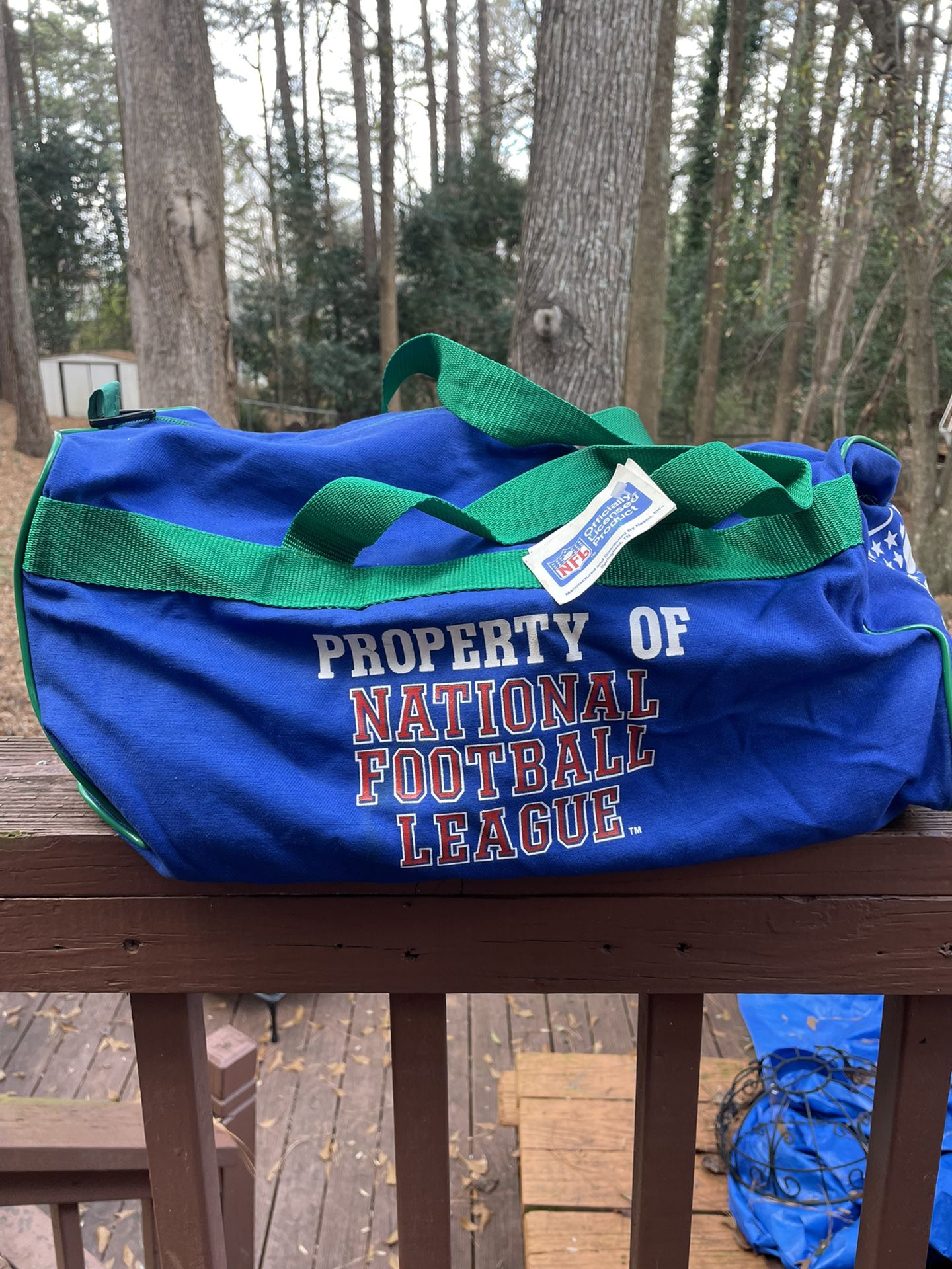 Vintage NFL Duffle Bag 