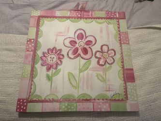 3 Large Canvas Paintings