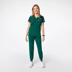 Hunter green scrubs