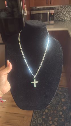 Silver Plated Cross 