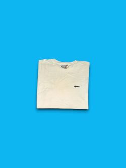 Vintage Nike sportswear embroidered swoosh grey tag era boxy tee shirt medium